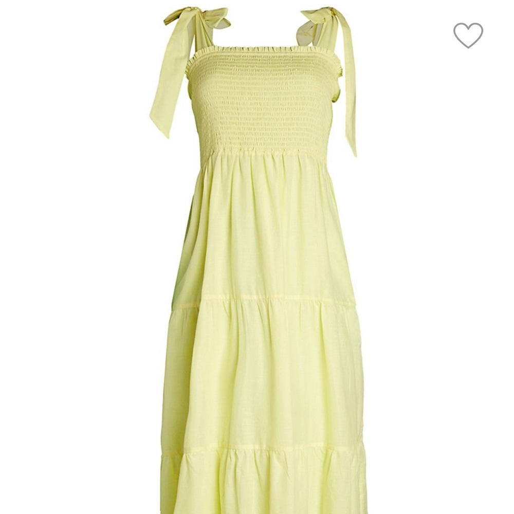 For The Republic yellow dress size L